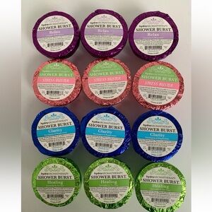 HydraAromatherapy Lot of 12 Shower Bursts Tablets Fizzies